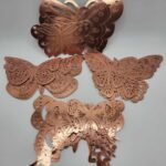 Dekorácia na tortu – motýle ružové SADA 3D/55