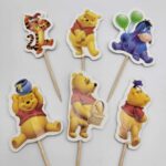 Zápich do cupcakes - Macko Pú