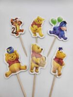 Zápich do cupcakes - Macko Pú