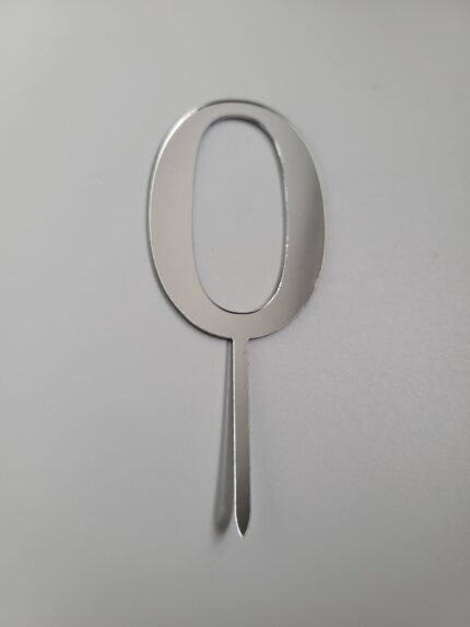 pl.zápich – číslo 0 /strieborná/