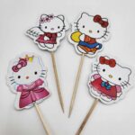 Zápich do cupcakes – Hello Kitty 01