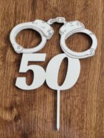 Zápich na tortu číslo 50 + putá