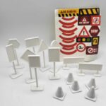 Dekorácia na tortu - Dopravné značky 02