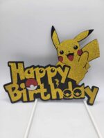 pap. zápich na tortu Happy Birthday - Pokémon 02