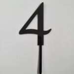 pl.zápich – číslo 4 /čierna/