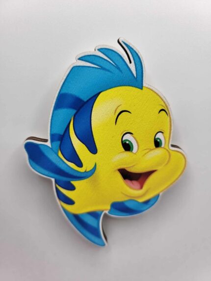 Magnetka - Rybka Flounder 02 /Ariel/