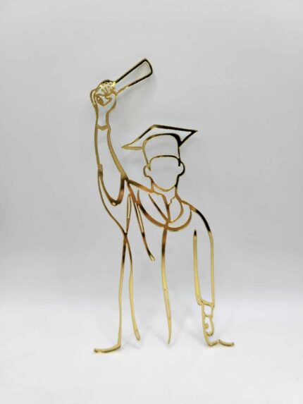 pl.dekorácia Promócie – Absolvent 01 /zlatá/