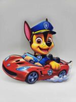 Dekorácia na tortu/magnetka Labková patrola – Chase