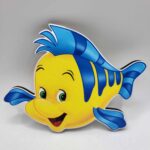 Magnetka - Rybka Flounder 03 /Ariel/