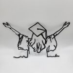 pl. zápich Promócie - Absolventka 03 /čierna/