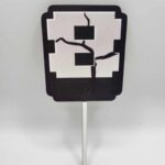 zápich na tortu Minecraft – číslo 8