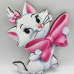 Dekorácia na tortu /magnetka Mačička Marie 02