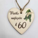 Visačka – Všetko najlepšie 60 /03/