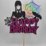 Papierový zápich - Happy Birthday - Wednesday 03