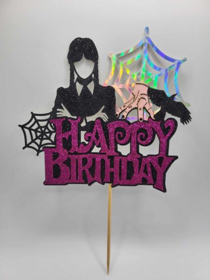 Papierový zápich - Happy Birthday - Wednesday 03