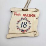 Visačka - Pergamen - Všetko najlepšie 18