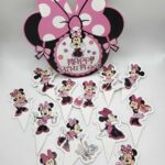 Pap.zápich na tortu Happy Birthday Minnie 08