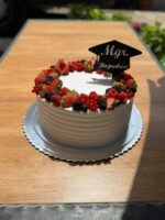 zápich na tortu - Promócie - čiapka + titul a meno – Obrázok 2