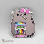 dekorácia na tortu/magnetka Mačička - Pusheen /10/
