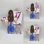 Magnetka - Mladá maliarka+ číslo – Obrázok 8