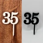 Zápich na tortu číslo 35 /old/