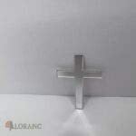 Dekorácia na tortu/zápich – pl. krížik strieborný /Typ B/5/ – Obrázok 2