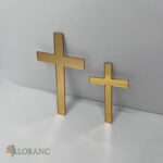 Dekorácia na tortu/zápich – pl. krížik zlatý /Typ B/5/ – Obrázok 4
