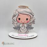 Personalizovaný stojanček – 1. sväté prijímanie ,krst– anjelik 03