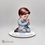 Personalizovaný stojanček – 1. sväté prijímanie a birmovka / chlapec – typ A