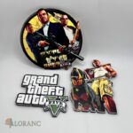 Dekorácia na tortu/magnetka GTA 01 – Obrázok 2