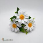 Dekorácia na tortu – kvety - margarétka 07