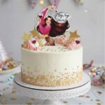 Dekorácia na tortu/magnetka Party Girl - Rozlúčka so slobodou 02 – Obrázok 3