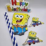 Zápich – Happy Birthday – SpongeBob 06 + magnetka