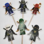 Zápich do cupcakes - Ninjago 02