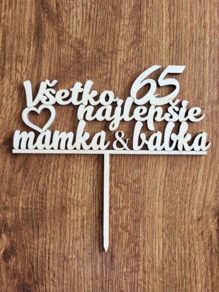 Všetko najlepšie ♥ mamka & babka 65