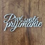 Dekorácia nápis na tortu / 1. Sväté prijímanie /03