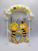 dekorácia na tortu - 3D mäkké balóniky /žlté/ – Obrázok 2