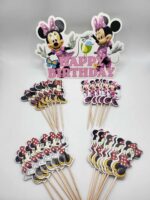 Pap.zápich na tortu Happy Birthday Minnie 10