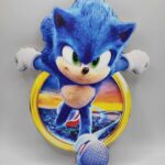 zápich na tortu/magnetka - Ježko SONIC /blue/ 02 /15/