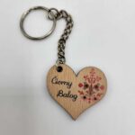 Prívesok na kľúče - folk. motív Čierny Balog 03