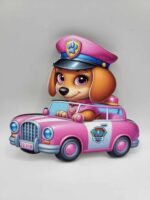 Dekorácia na tortu/magnetka Labková patrola – Skye 03 /10