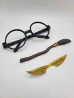 papierová dekorácia na tortu Harry Potter - Zlatá strela /krídla/ – Obrázok 2