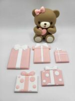 Dekorácia – Guličky+macko + balíčky SADA 39 – Obrázok 2