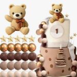 Dekorácia – Guličky + macko SADA 88