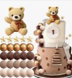 Dekorácia – Guličky + macko SADA 88