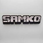 zápich na tortu/ magnetka Minecraft – Samko