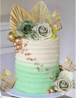 Dekorácia na tortu – kvety 08 – Obrázok 4