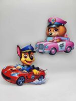 Dekorácia na tortu/magnetka Labková patrola – Chase 06 – Obrázok 2