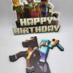 Minecraft set – zápich na tortu + magnetka