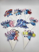 Pap.zápich na tortu  Happy Birthday – Stitch 04 – Obrázok 2